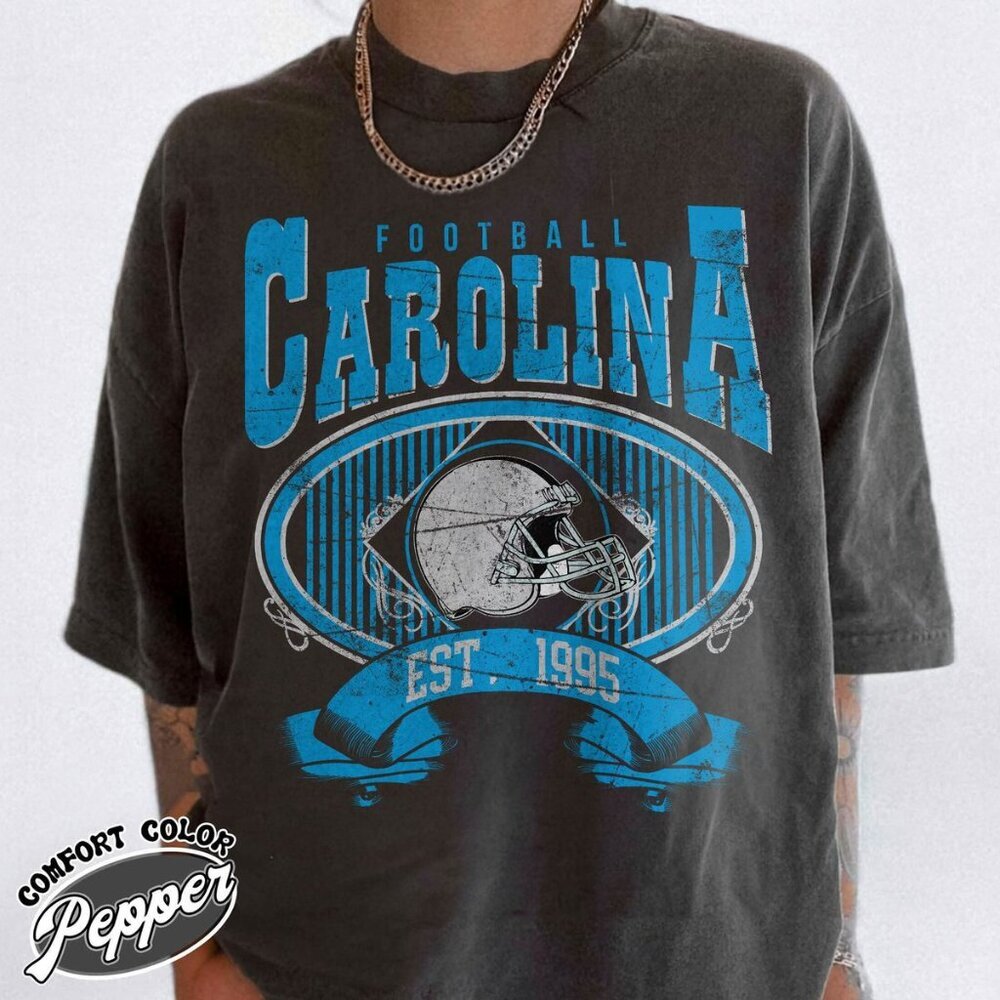 Carolina Football Classic Feel Comfort Colors T-Shirt 91